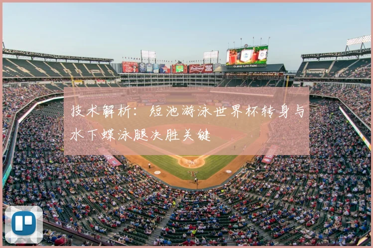 技术解析：短池游泳世界杯转身与水下蝶泳腿决胜关键
